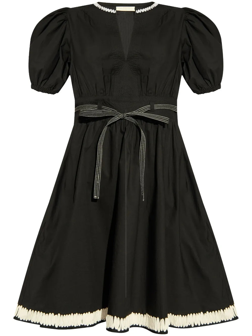 Tied-Waist Mini Dress