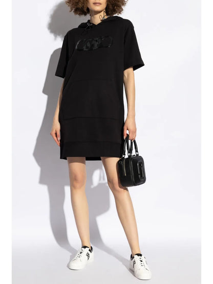 Logo-Print Organic Cotton Dress