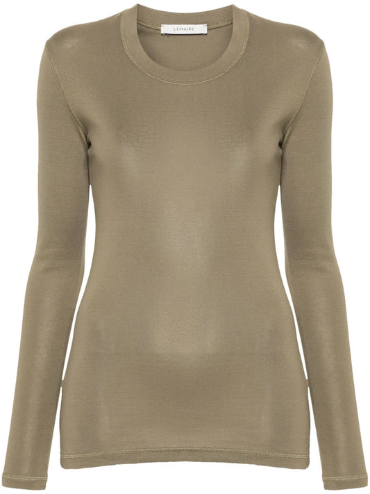Crew-Neck Cotton T-Shirt