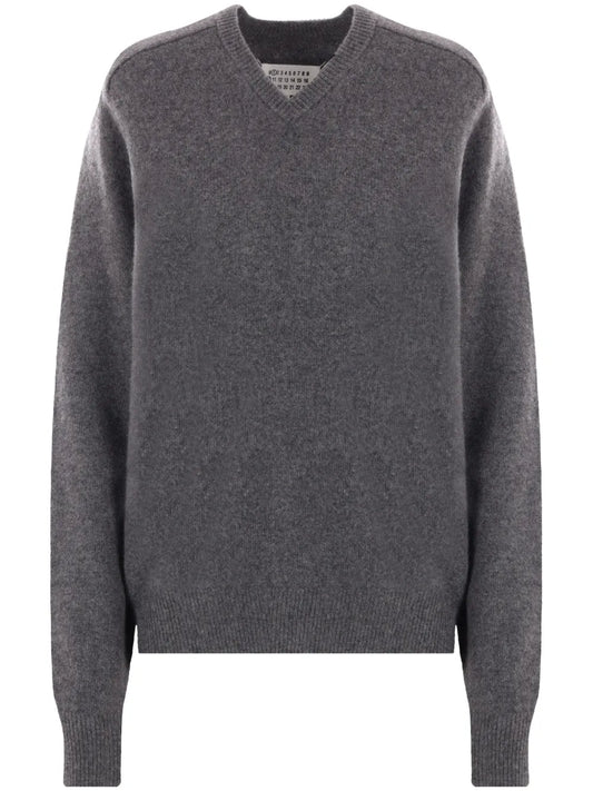 Four-Stitch Wool Jumper