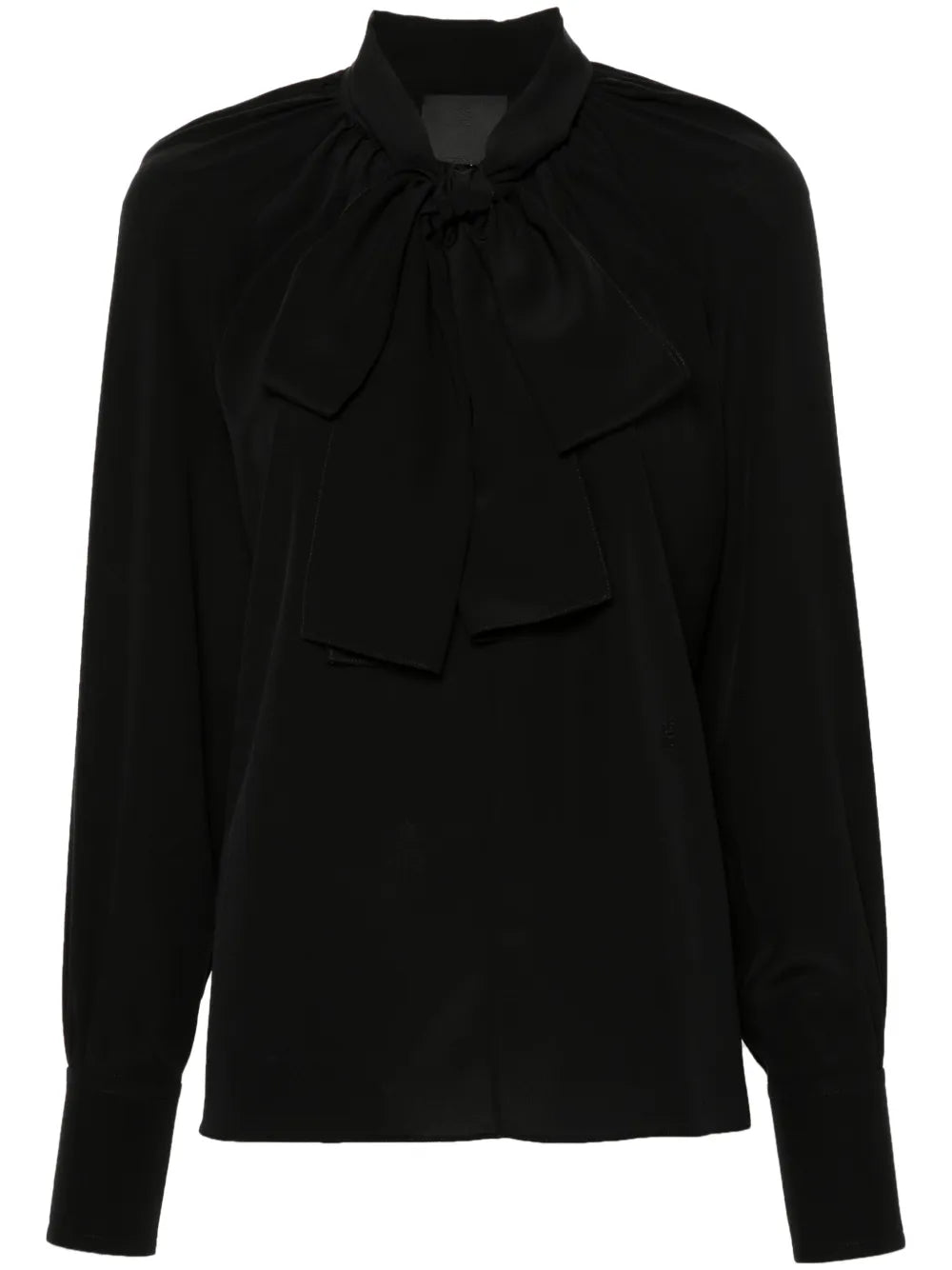 4G Silk Crepe Blouse