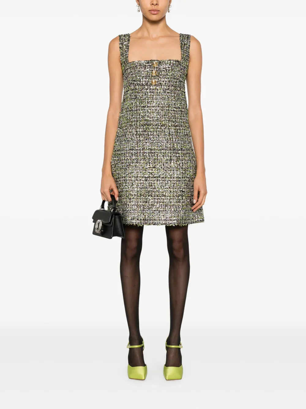 Lurex Mini Dress