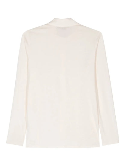 Long-Sleeve Panelled Shirt
