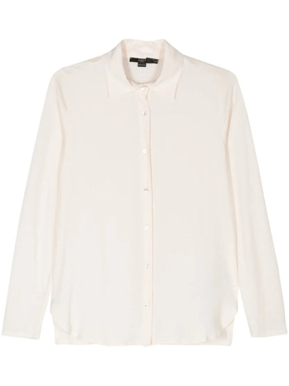 Long-Sleeve Panelled Shirt