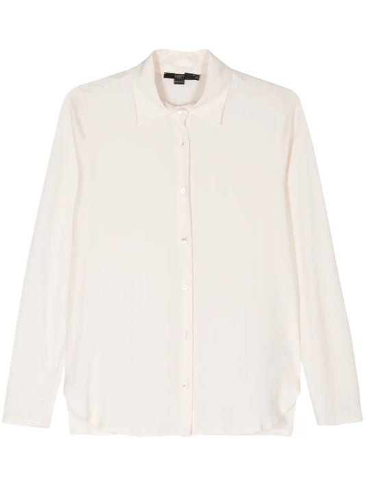 Long-Sleeve Panelled Shirt
