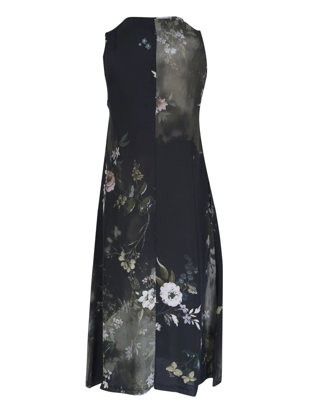 Floral-Print Sleeveless Dress