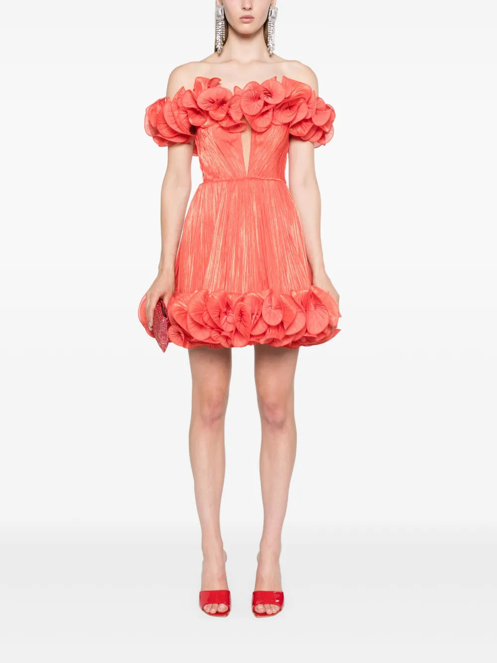 Ruffle-Detail Dress