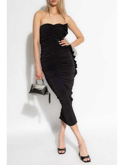 Ruched Midi Dress