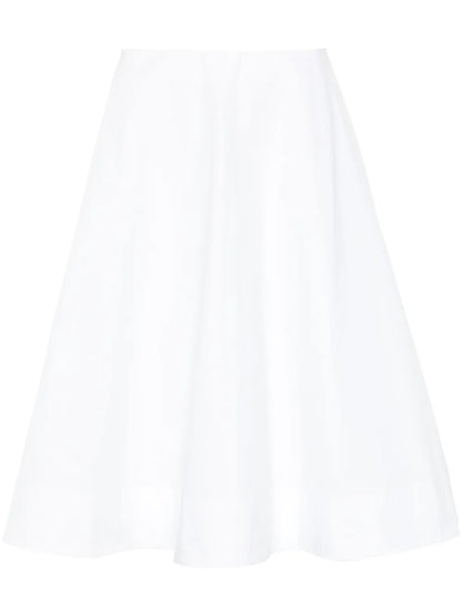 A-Line Poplin Skirt
