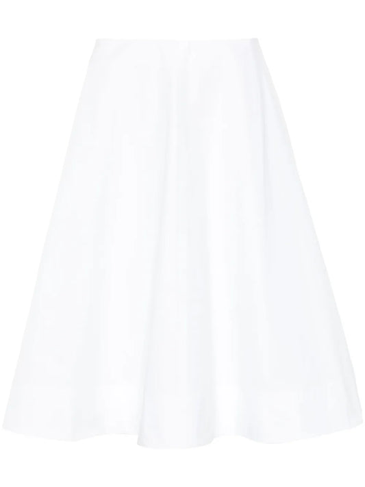 A-Line Poplin Skirt