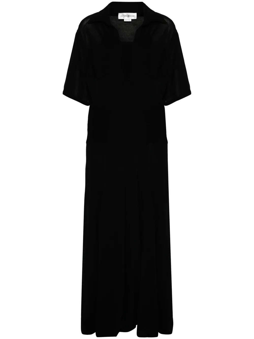 Panelled Knitted Maxi Dress