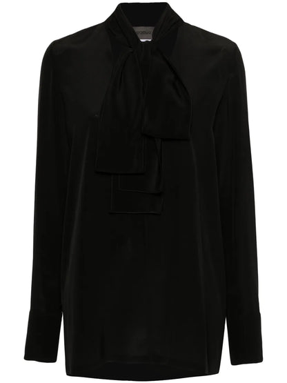 Elleni V-Neck Silk Blouse