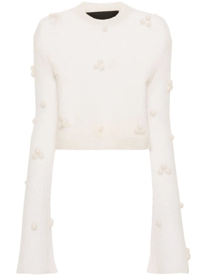 Appliqué-Detail Sweater