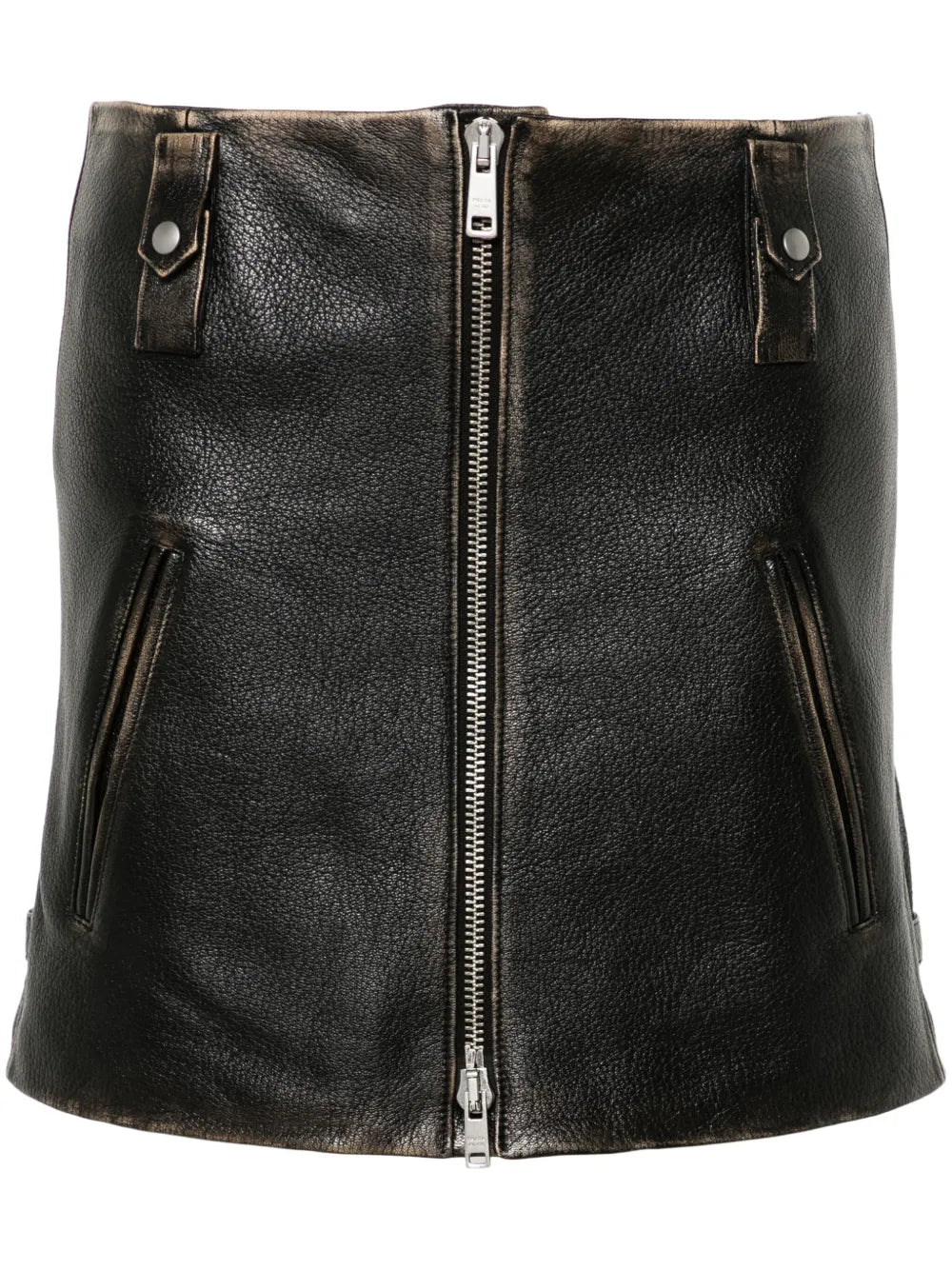Leather Mini Skirt