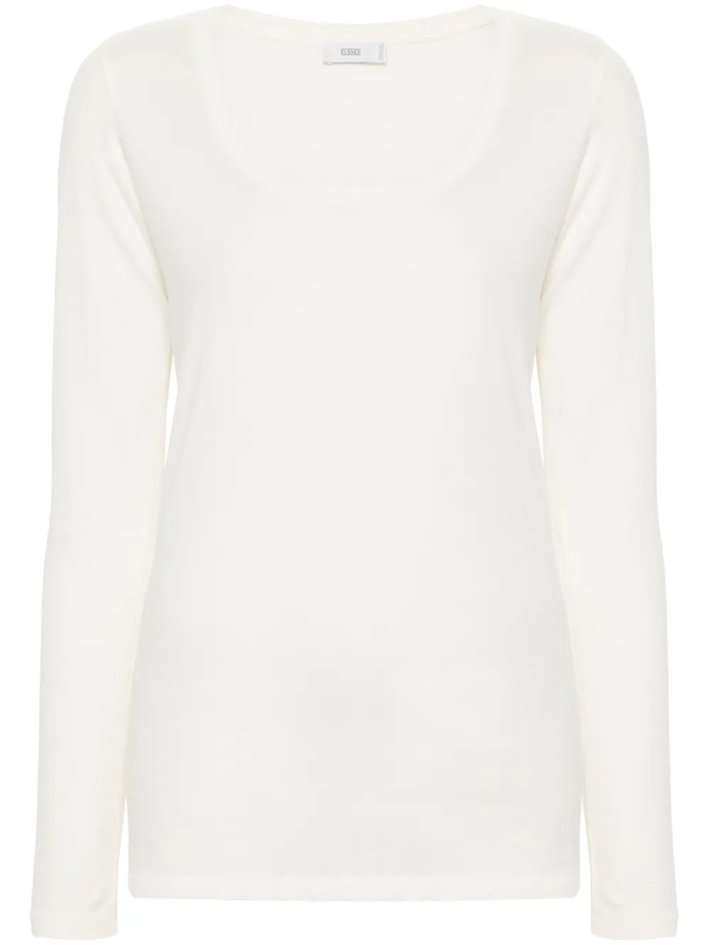 Scoop-Neck Cotton T-Shirt