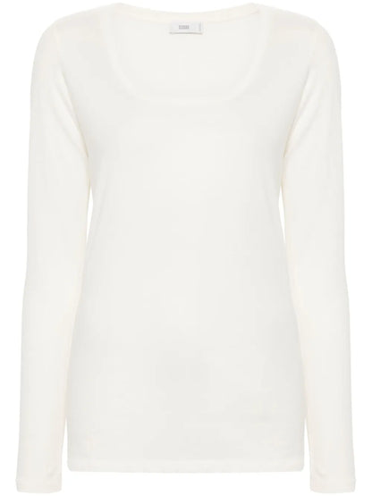 Scoop-Neck Cotton T-Shirt