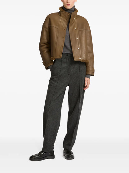 Shearling-Lining Jacket