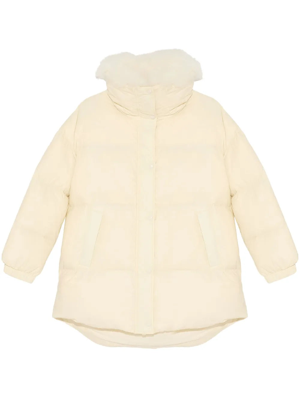 Padded-Design Coat