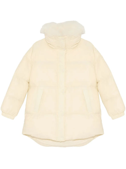 Padded-Design Coat