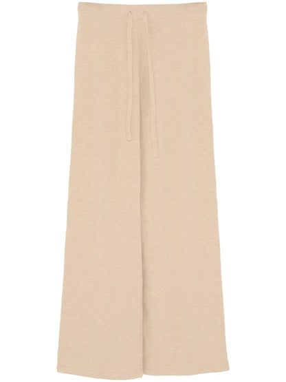 Knitted Wide-Leg Trousers