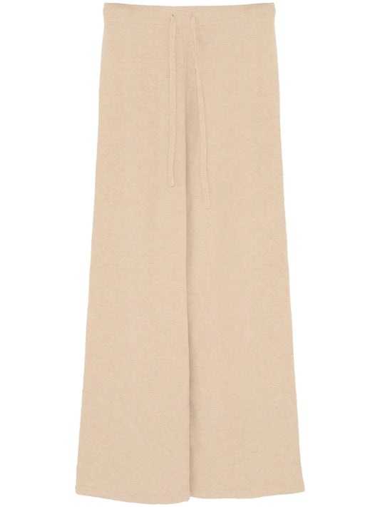 Knitted Wide-Leg Trousers