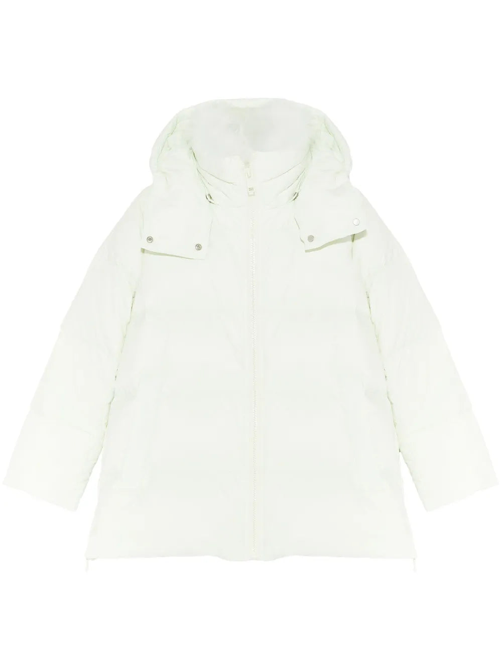 Shearling-Trimmed Down Jacket