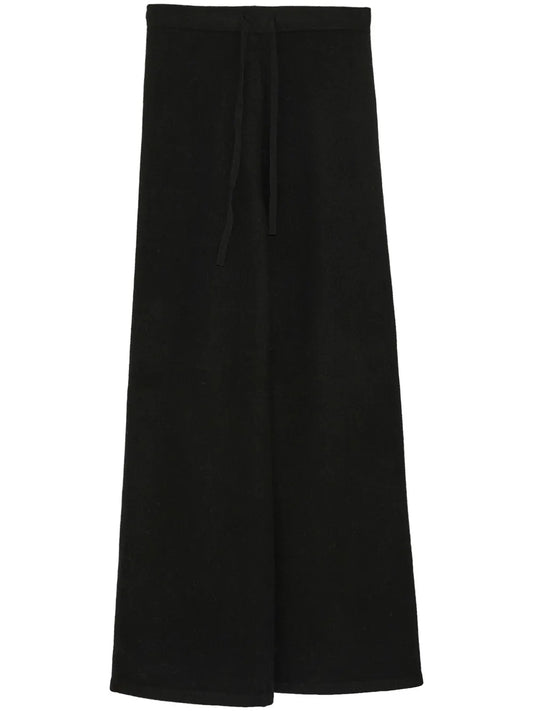 Knitted Wide-Leg Trousers