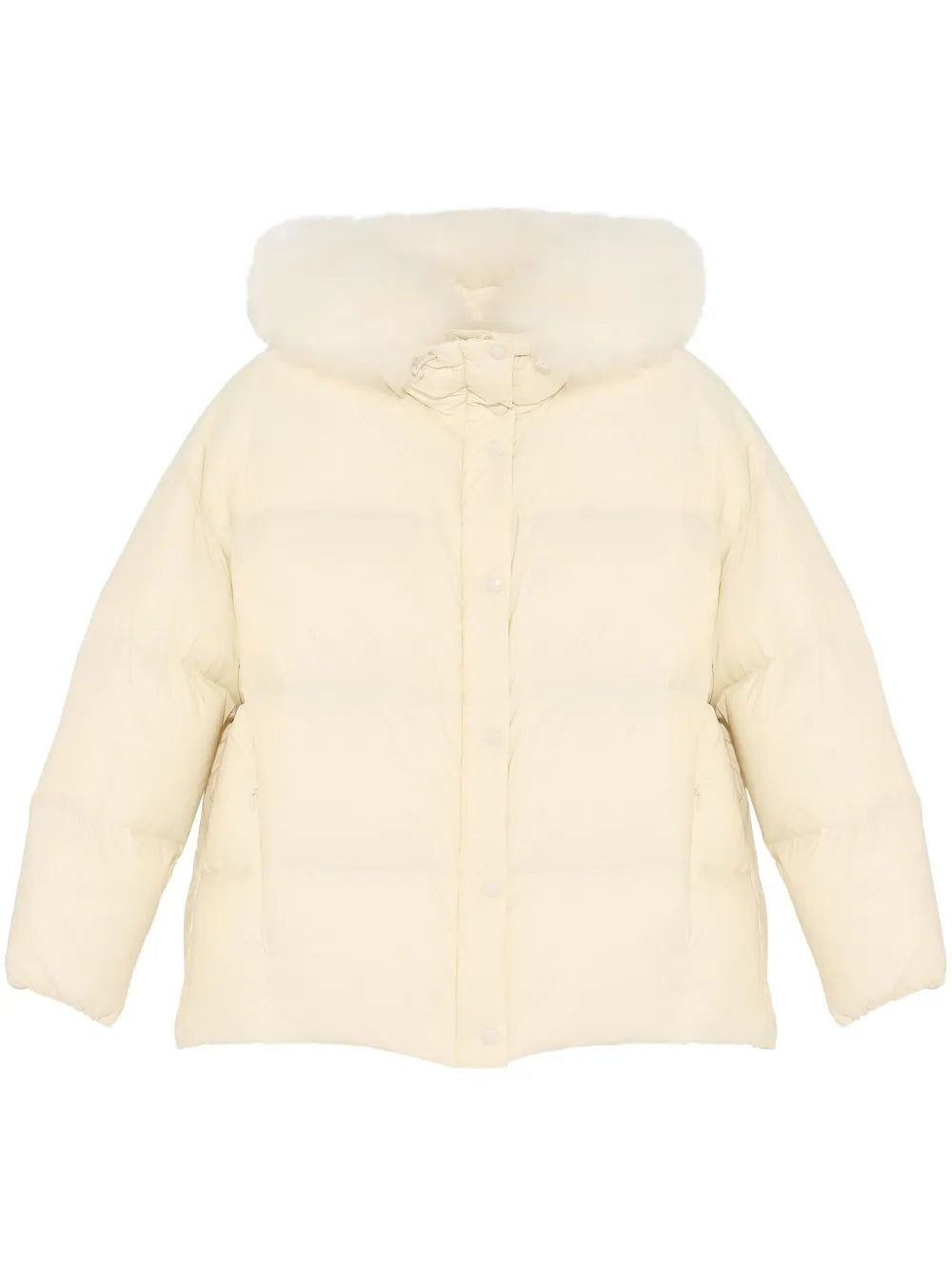 Lambswool-Trimmed Hooded Jacket