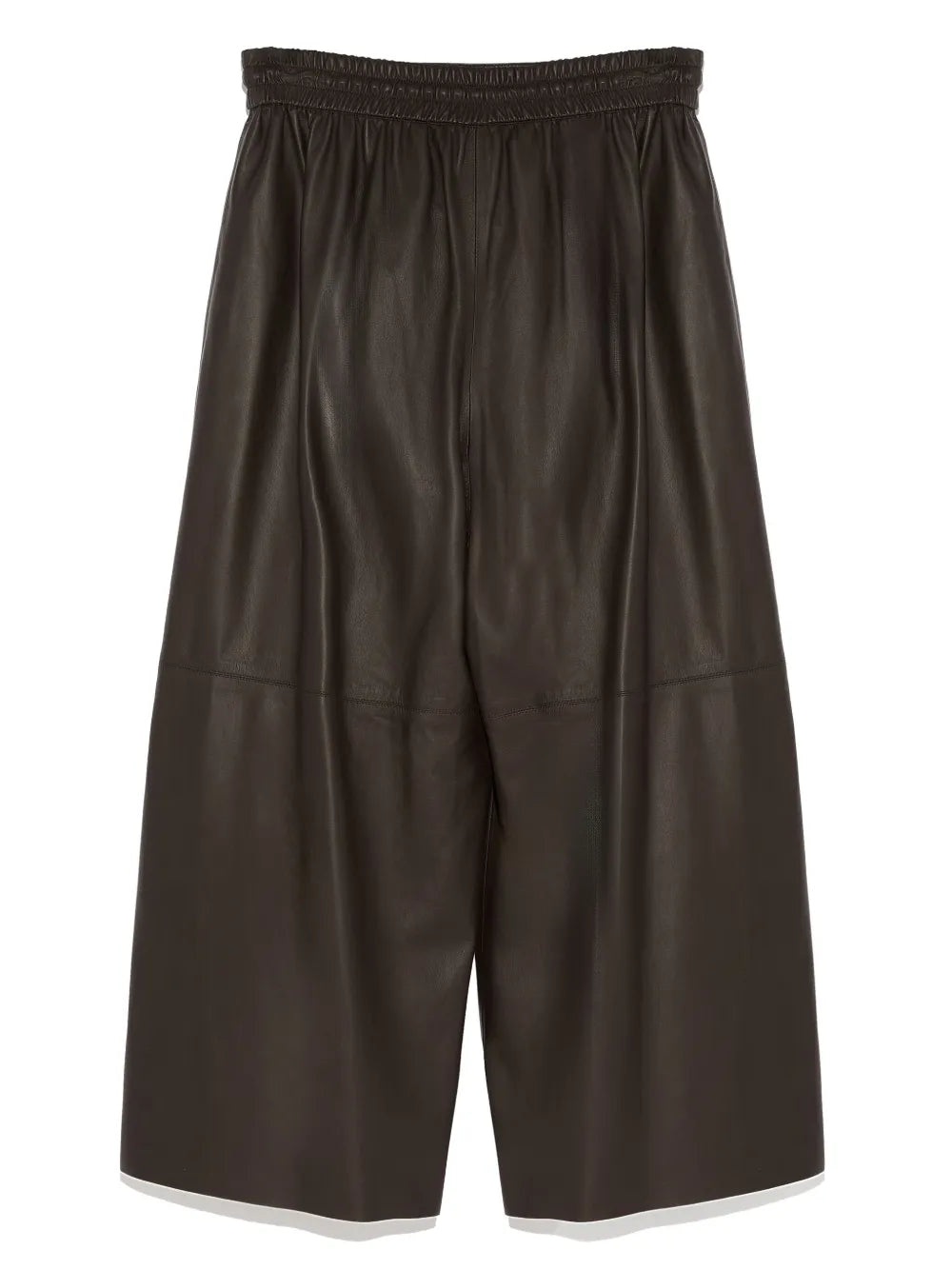 Culotte Leather Trousers