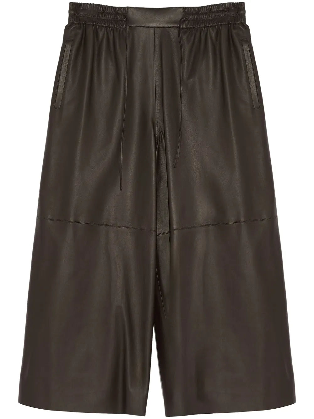 Culotte Leather Trousers