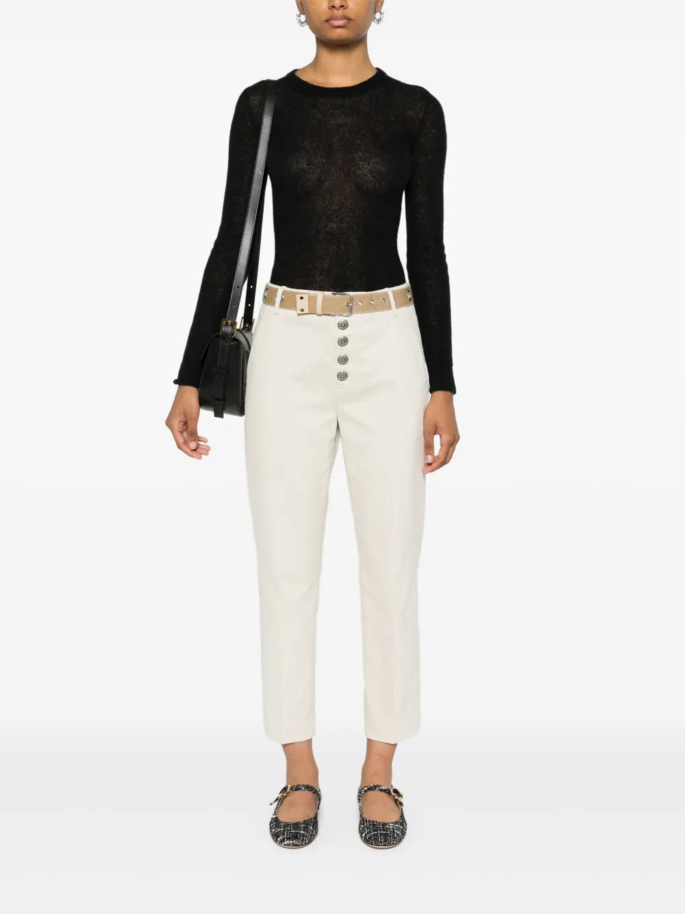 Nima Logo-Plaque Trousers