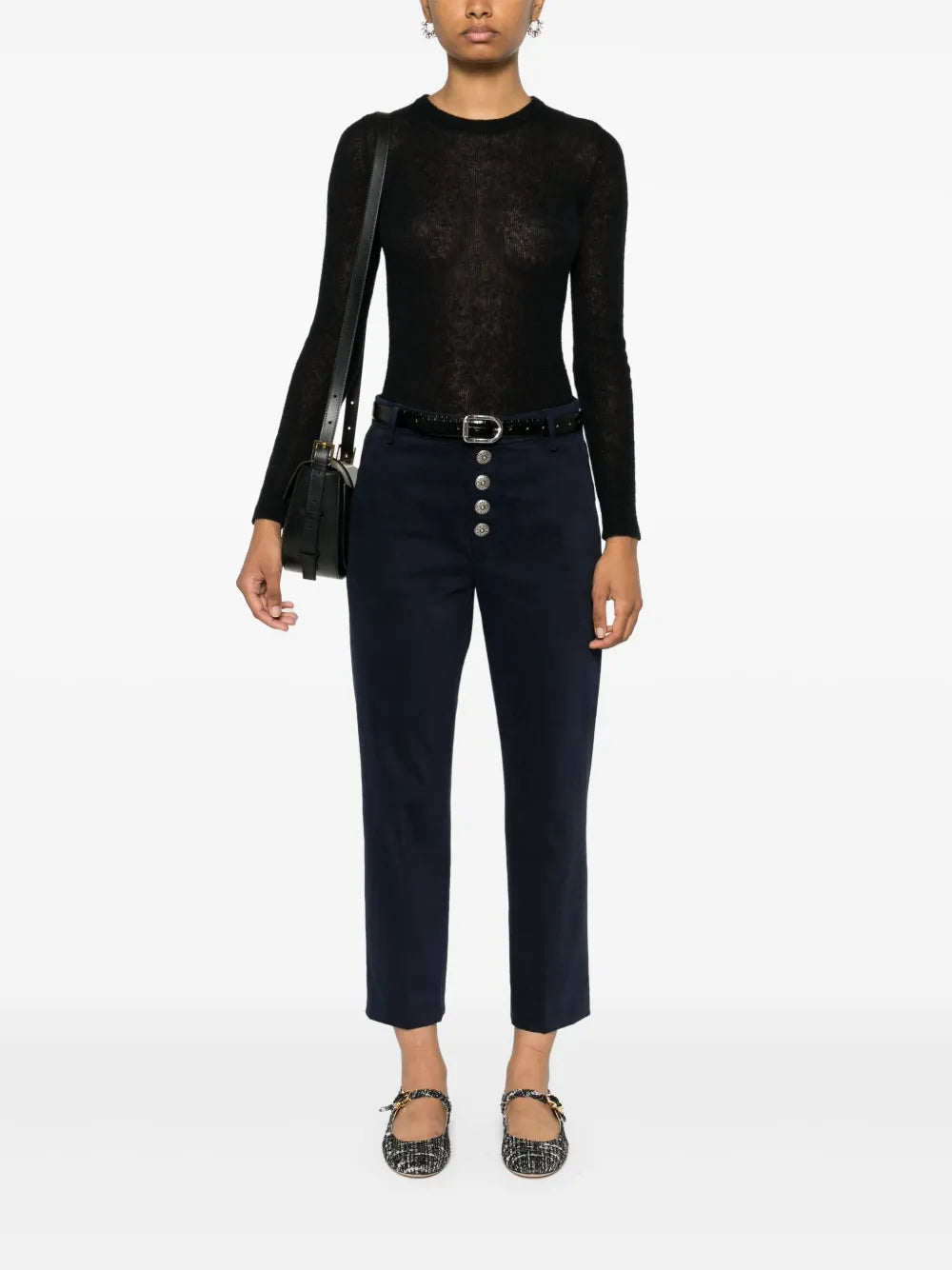 Nima Logo-Plaque Trousers