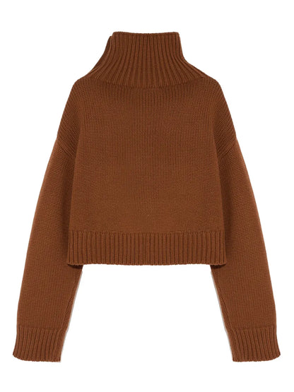 Cropped Knit Jumper
