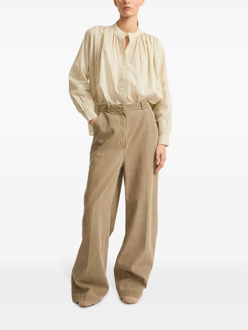 Pleated Shirt