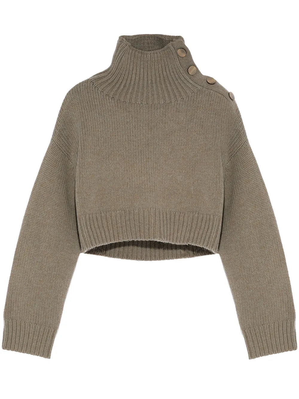 Cropped Knit Jumper