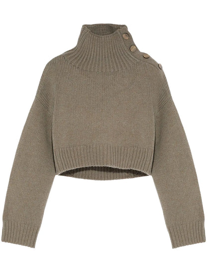 Cropped Knit Jumper