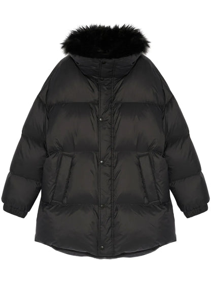 Padded-Design Coat