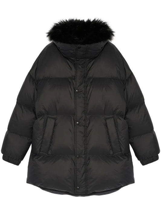 Padded-Design Coat