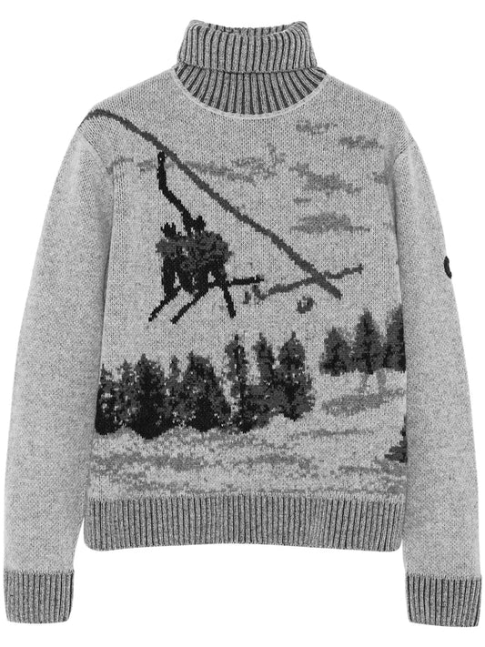 Jacquard Knit Jumper
