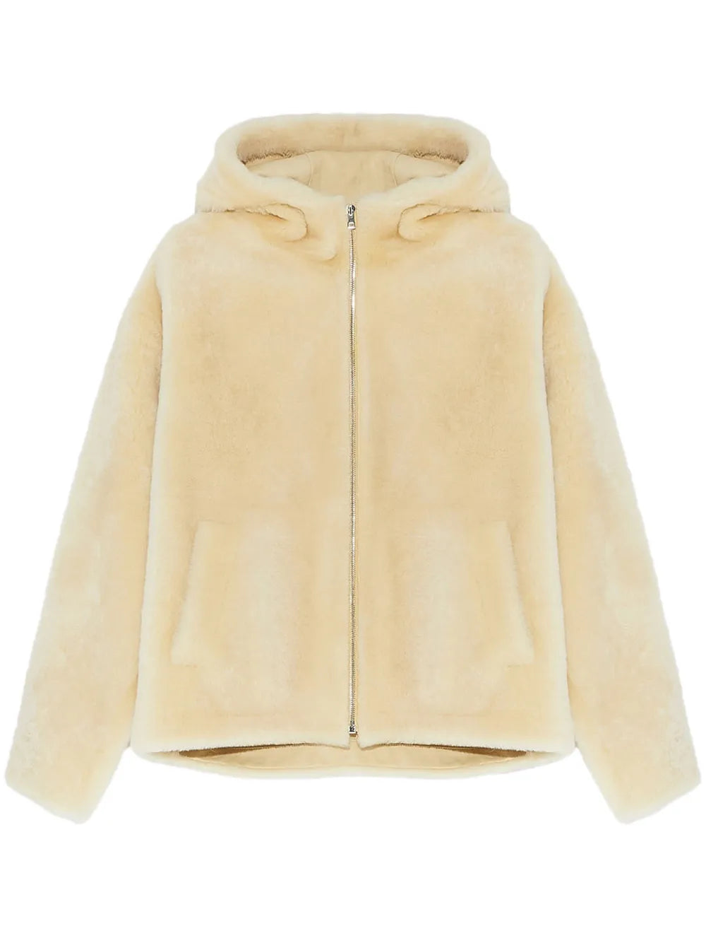 Hooded Shearling Jacket