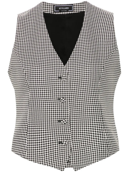 Houndstooth Waistcoat