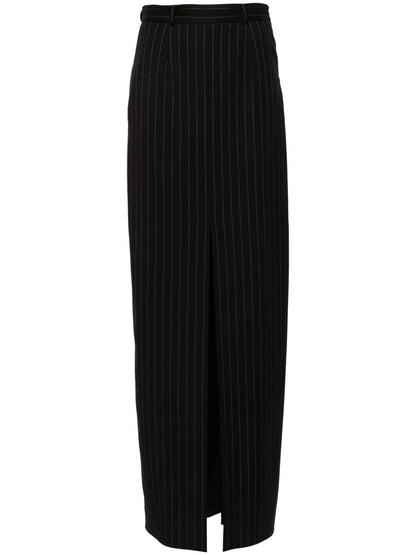 Pintstriped Maxi Skirt