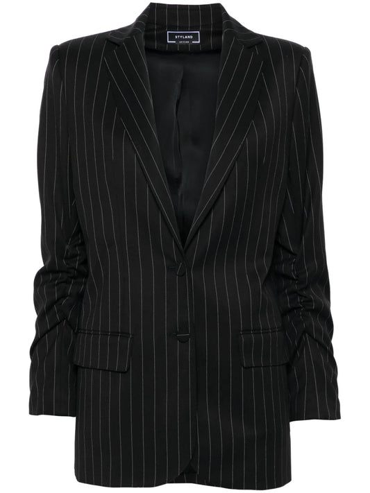 Pinstripe Blazer