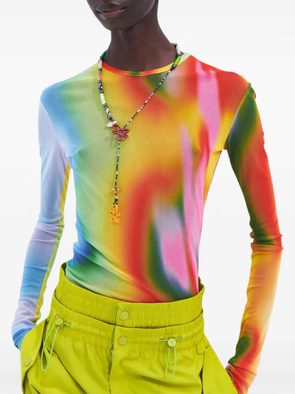 Rainbow Heatwave Top