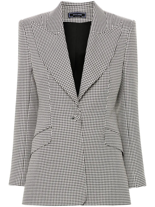 Houndstooth Blazer