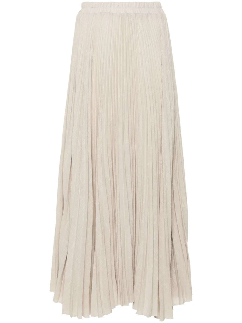 Pleated Midi Skirt