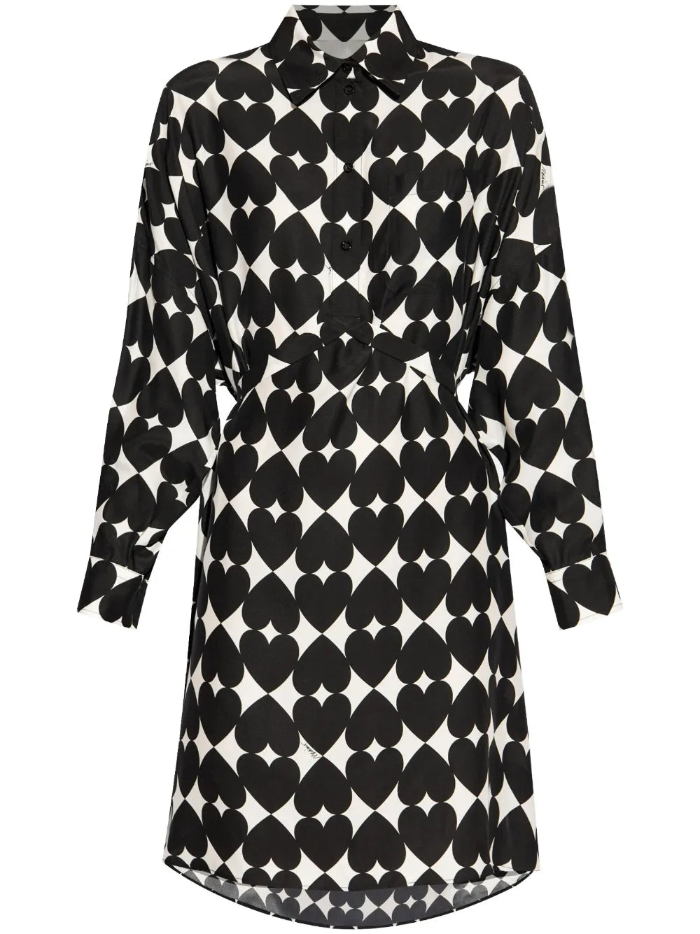 Silk Shirt Dress