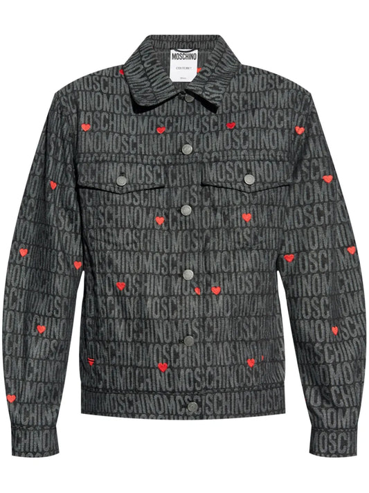 Jacquard-Logo Jacket