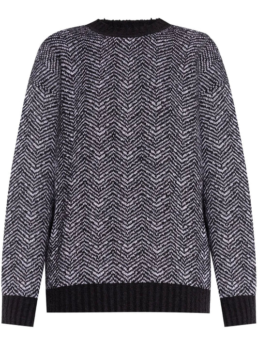 Chevron-Pattern Jumper