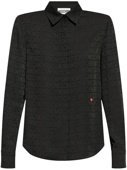 All-Over Logo Print Shirt